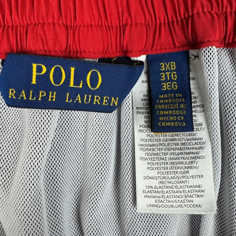 Polo Ralph Lauren Kailua Stretch Classic Fit Swim Trunk Big & Tall Men 3XB Black